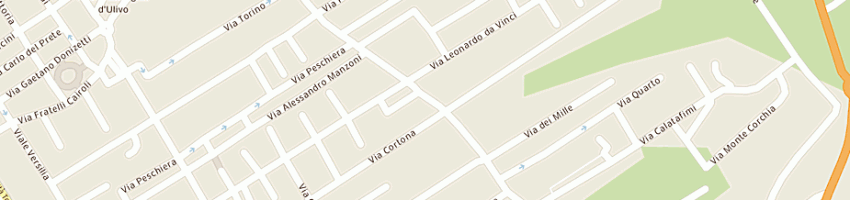Mappa della impresa bacci a PIETRASANTA