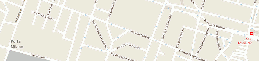 Mappa della impresa farina gianpaolo a BRESCIA