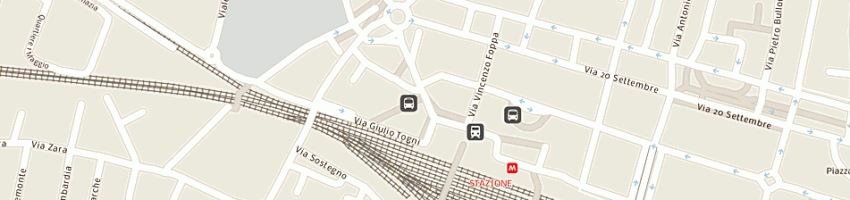 Mappa della impresa sicura sas di puleo g e c a BRESCIA