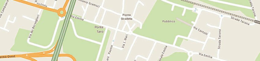 Mappa della impresa progema sistemi elettrici snc di tanzi l e babetto r a FONTEVIVO