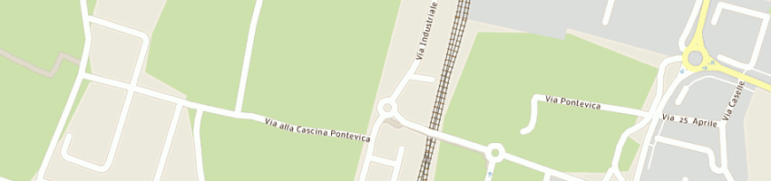 Mappa della impresa trattoria al portico a BRESCIA