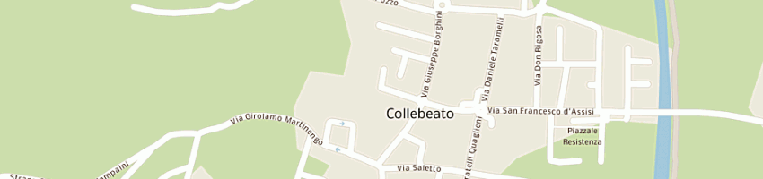 Mappa della impresa tecno proget srl a COLLEBEATO