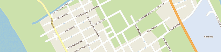 Mappa della impresa gabrielli mario a PIETRASANTA