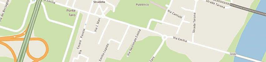 Mappa della impresa panicieri angelo a NOCETO