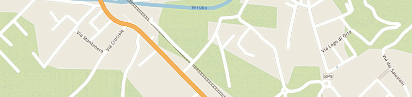 Mappa della impresa autotrasporti albani di albani de csnc a PIETRASANTA