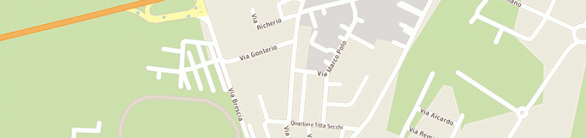 Mappa della impresa losio gianfranco a LENO