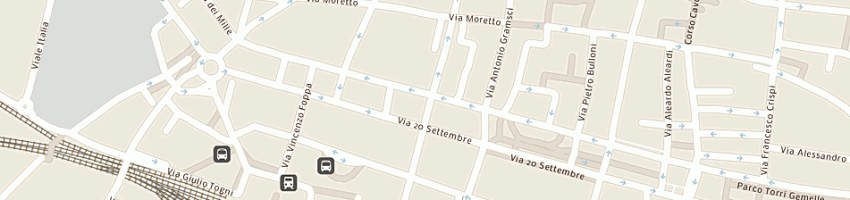 Mappa della impresa papavero srl a BRESCIA