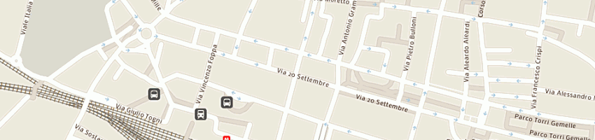 Mappa della impresa ragusa gaspare a BRESCIA