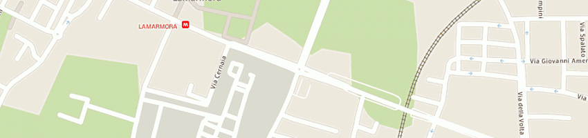 Mappa della impresa merceria rossana di cavalli rossana a BRESCIA
