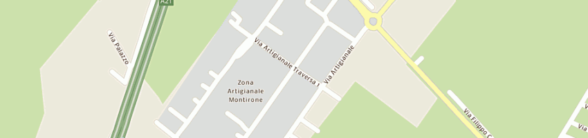 Mappa della impresa cdm di castelletti domenico a MONTIRONE