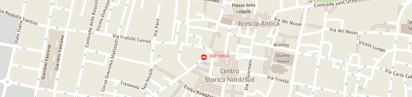 Mappa della impresa milli chiarini di chiarini milene e c snc a BRESCIA