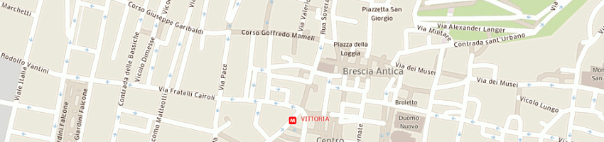 Mappa della impresa associazione arte e cultura - piccola galleria ucai a BRESCIA