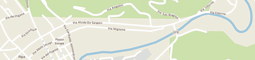 Mappa della impresa maremmani cesare (srl) a SERAVEZZA