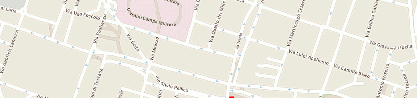 Mappa della impresa studio beta service di betti p - rossini a e c snc a BRESCIA