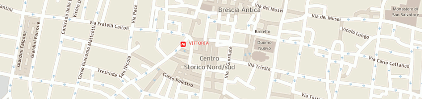 Mappa della impresa punto srl a BRESCIA
