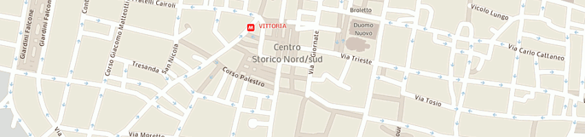 Mappa della impresa osteria della luna piena srl a BRESCIA