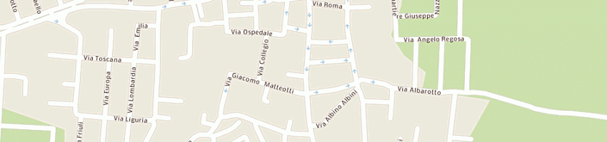 Mappa della impresa bottega del pane di giusti ivan a LENO