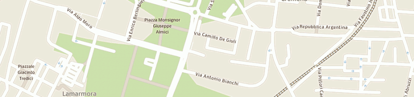 Mappa della impresa pogliaghi andrea a BRESCIA
