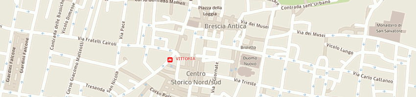 Mappa della impresa caf ascom brescia srl a BRESCIA