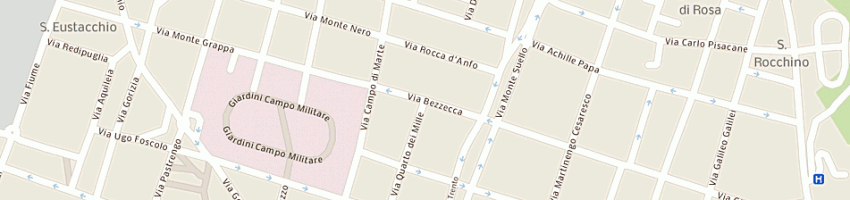 Mappa della impresa acerboni giovanni cornici a BRESCIA
