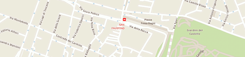 Mappa della impresa universita' degli studi di brescia a BRESCIA