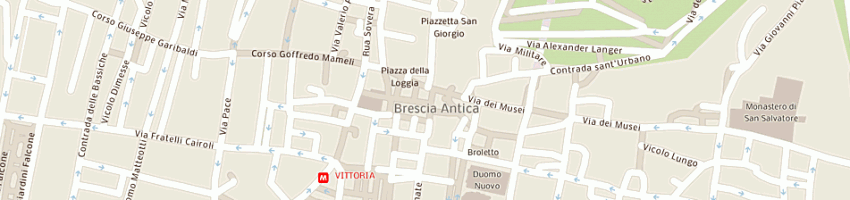 Mappa della impresa stabile silvia a BRESCIA