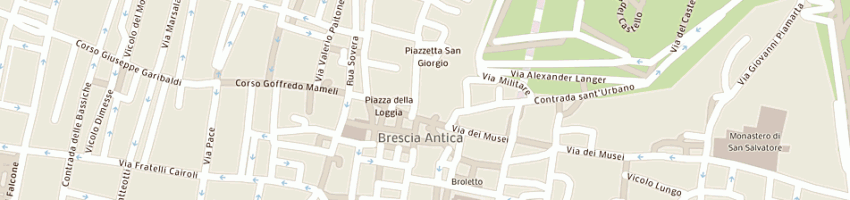 Mappa della impresa noname srl a BRESCIA