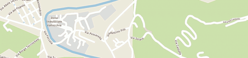 Mappa della impresa alimentari tosi andrea a PIETRASANTA