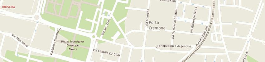 Mappa della impresa roversi bruno a BRESCIA