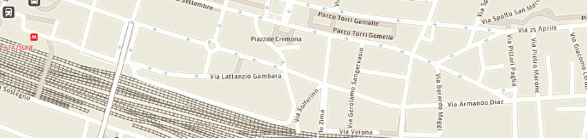 Mappa della impresa banca popolare di sondrio a BRESCIA