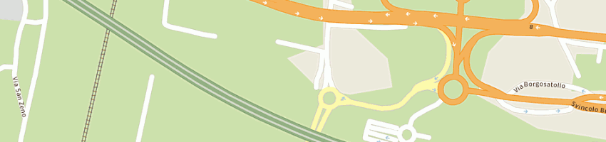 Mappa della impresa dafin srl a BRESCIA