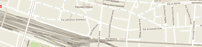 Mappa della impresa areadocks srl a BRESCIA