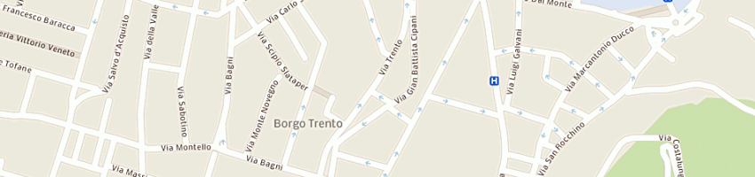 Mappa della impresa porteri aleardo gino a BRESCIA