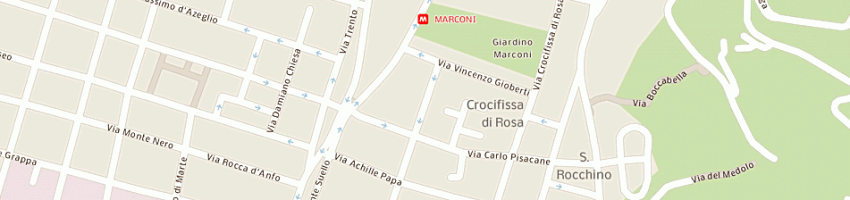Mappa della impresa zanoni e vacchi snc a BRESCIA