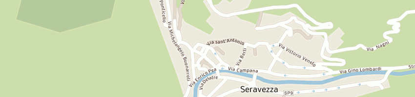 Mappa della impresa fillea cgil provincia di lucca a SERAVEZZA