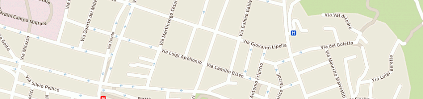 Mappa della impresa alta moda resi caravaggi a BRESCIA