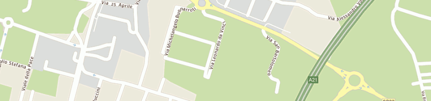 Mappa della impresa dancelli andrea e c snc impianti elettrici a SAN ZENO NAVIGLIO