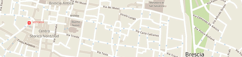 Mappa della impresa am servizi srl a BRESCIA