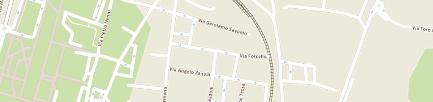 Mappa della impresa fotocomposizione mbs di dambelli giacomo e c-snc a BRESCIA