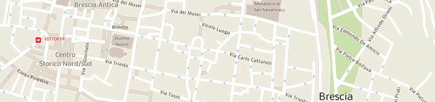 Mappa della impresa istituto cesare arici a BRESCIA