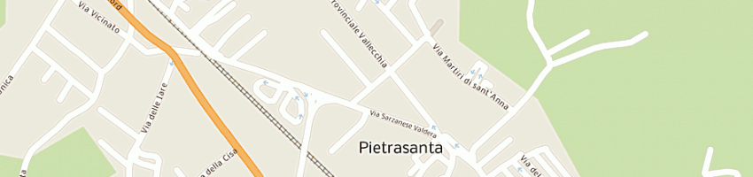 Mappa della impresa simonelli amanno e c snc a PIETRASANTA