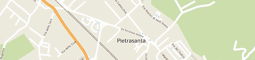 Mappa della impresa pharmalook srl a PIETRASANTA