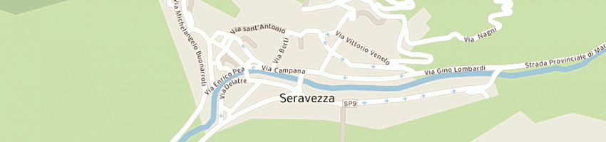 Mappa della impresa antica panetteria 2 di bazzichi r a SERAVEZZA