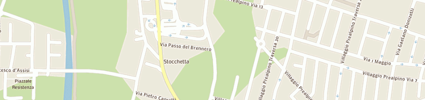 Mappa della impresa circolo acli stocchetta a BRESCIA