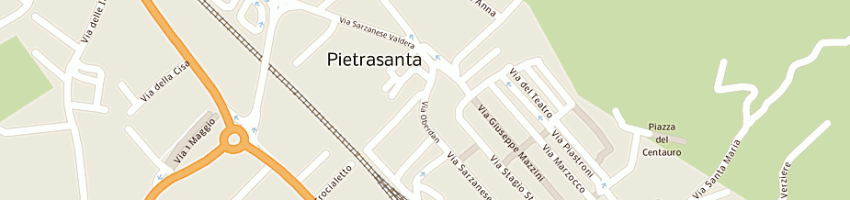 Mappa della impresa emmepi di natucci michele e c sas a PIETRASANTA