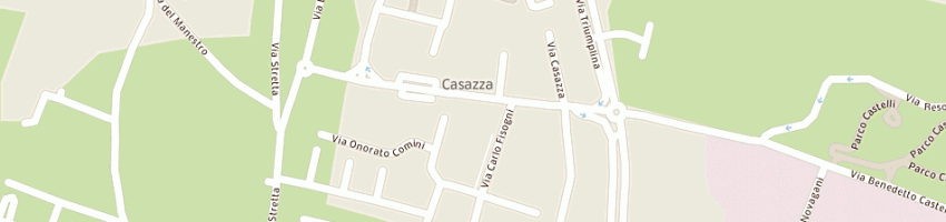 Mappa della impresa cartolibreria casazza di franchina franco a BRESCIA