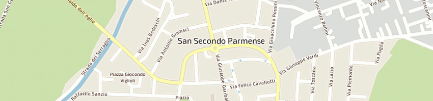 Mappa della impresa salone due piu' di longari ernesto e giuseppe - snc a SAN SECONDO PARMENSE