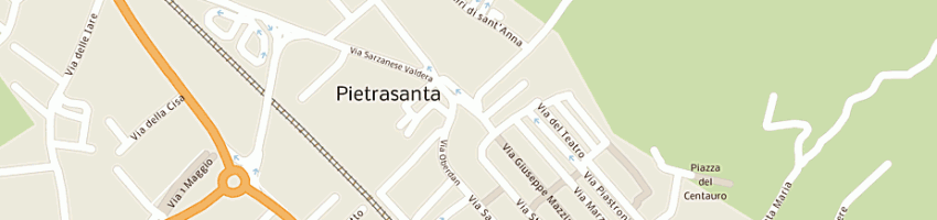 Mappa della impresa martella sauro a PIETRASANTA
