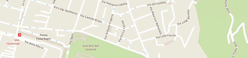 Mappa della impresa trainini danilo a BRESCIA
