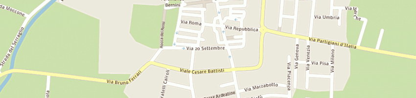 Mappa della impresa palmerini alberto sas a SAN SECONDO PARMENSE